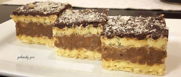 Торт без випічки із згущеним молоком
