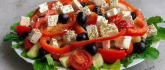 Традиційний рецепт грецького салату