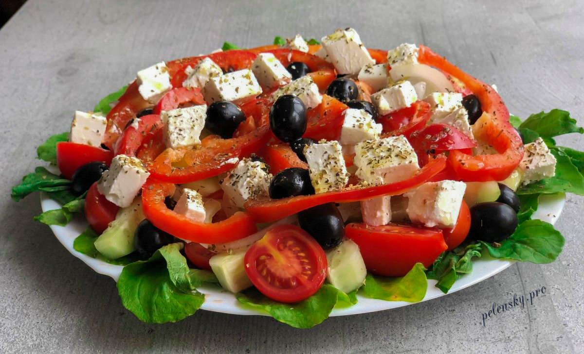 Традиційний рецепт грецького салату