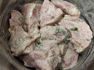 М'ясо по грузинськи в духовці - маринуємо