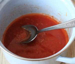 маринований оселедець в томат - маринад
